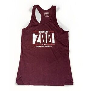 NWT Men's Raw Gear Black Zoo Tank Top Size Medium By Bradley Martyn